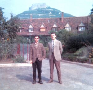 1. Goethe Institut y castillo. Darío Méndez y José Girón. Staufen, Baden (Alemania). 25 de agosto de 1967.