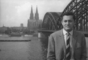 1. Puente Hohenzollern del ferrocarril. Colonia (Alemania). 30 de agosto de 1967.