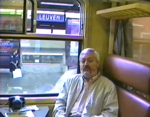 12. En la estación de Lovaina (Bélgica). 18 de agosto de 1991.