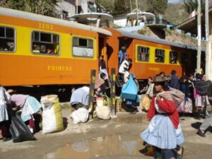 20.Estación de Mariscal Cáceres (Perú). 18 de abril de 2005.