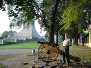 37. Museo y monumento a la batalla de Austerlitz. La gran victoria de Napoleón Bonaparte el 2 de diciembre de 1805. Actual Slavkov, República Checa. 17 de agosto de 2009.