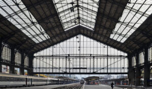 6. Marquesina de la estación Austerlitz de París (Francia). 13 de julio de 1986.