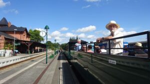 66. Estación de Putbus (Alemania). 24 de agosto de 2023.